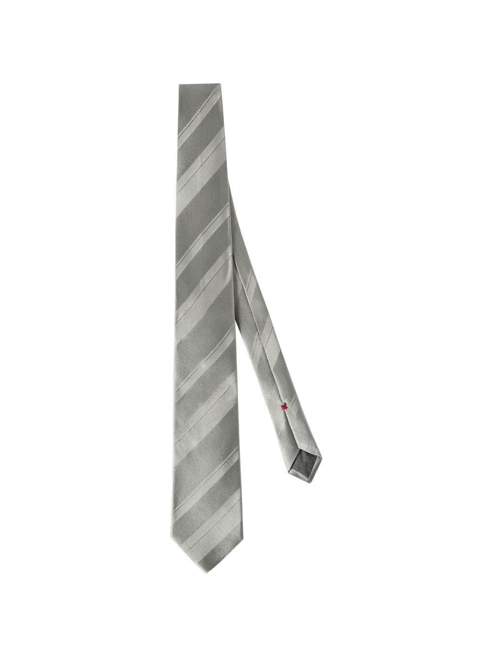 Brunello Cucinelli Men Striped Silk Tie BRUNELLO CUCINELLI