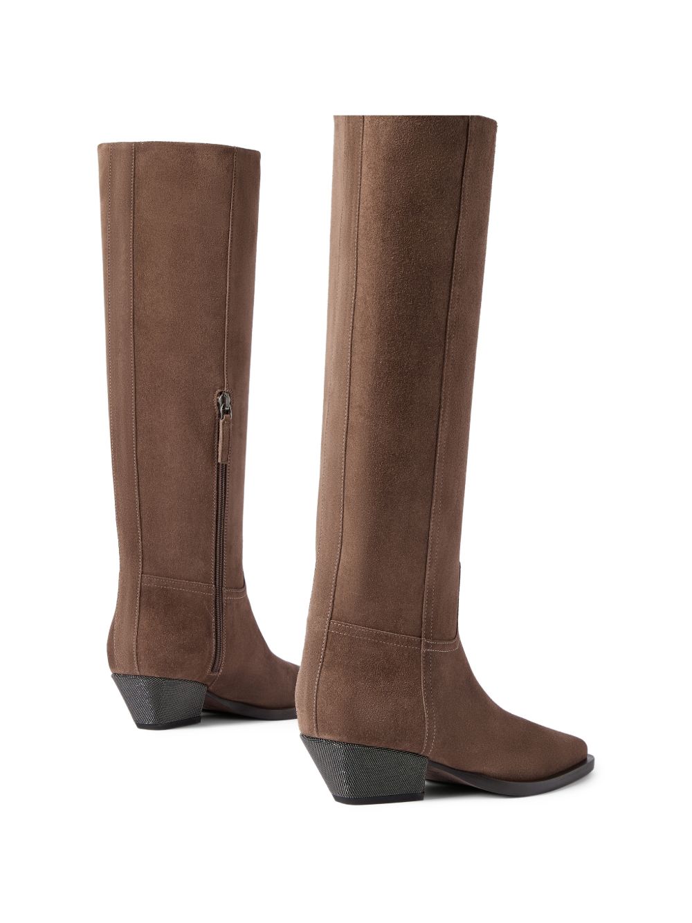 Brunello Cucinelli Women Leather Boots BRUNELLO CUCINELLI