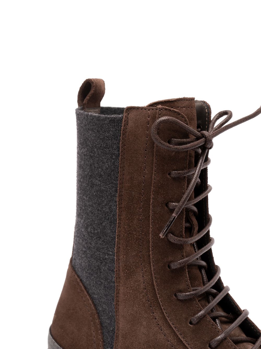 Brunello Cucinelli Women Leather Biker Boots BRUNELLO CUCINELLI