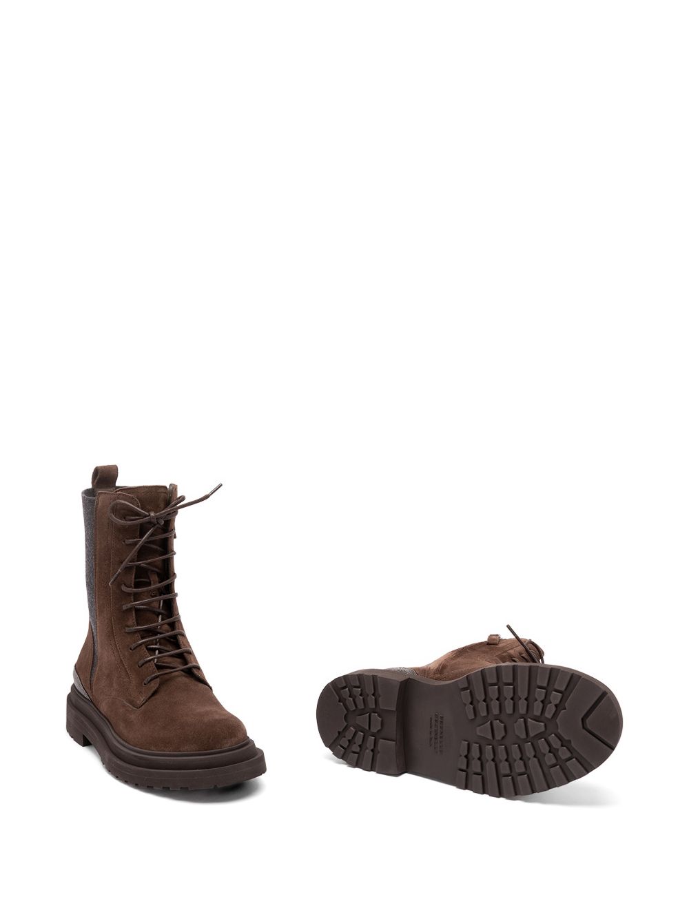 Brunello Cucinelli Women Leather Biker Boots BRUNELLO CUCINELLI