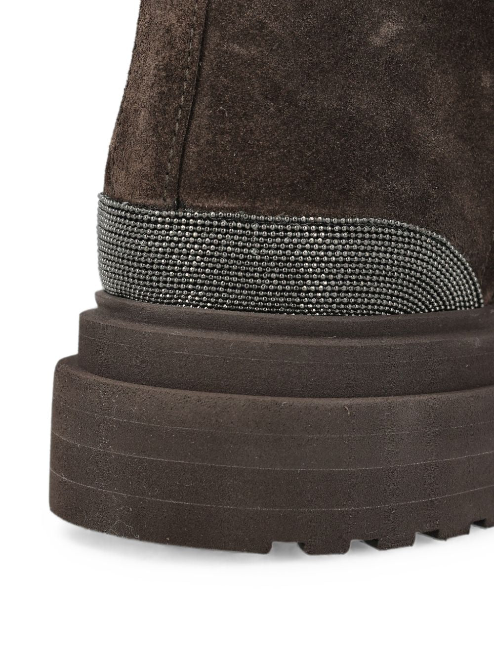 Brunello Cucinelli Women Suede Leather Boots BRUNELLO CUCINELLI