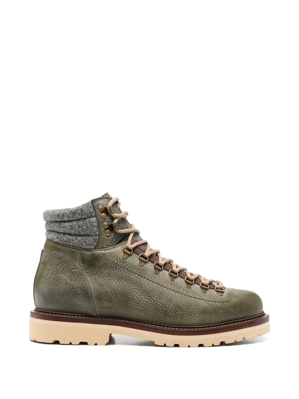 Brunello Cucinelli Men Leather Ankle Boots