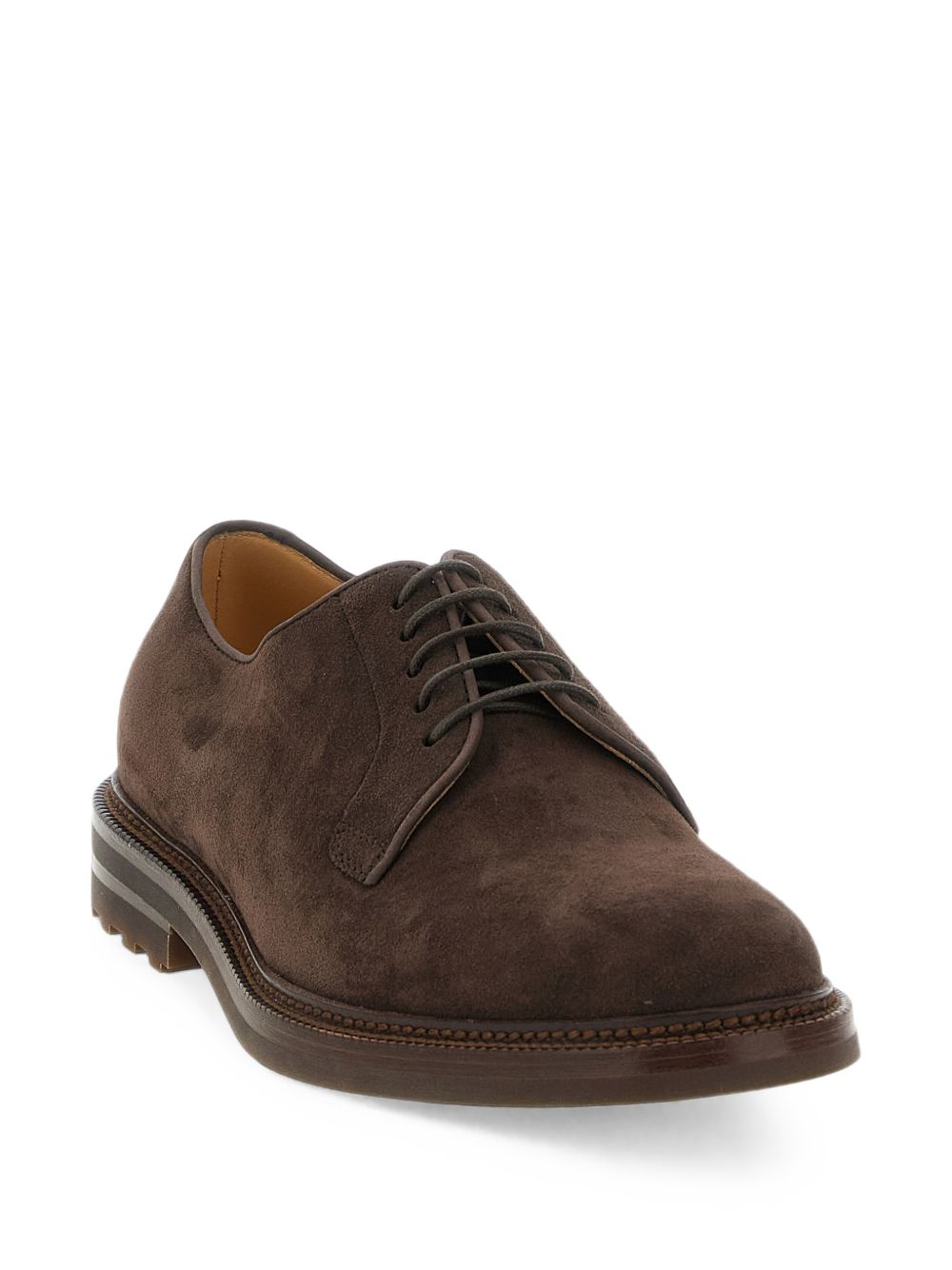 Brunello Cucinelli Men Leather Derby Shoes BRUNELLO CUCINELLI
