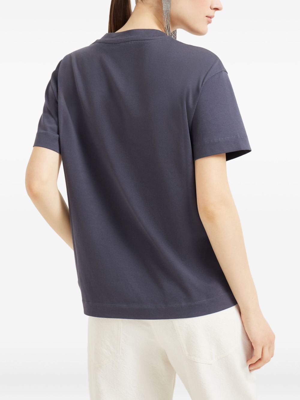 Brunello Cucinelli Women Cotton T-Shirt BRUNELLO CUCINELLI