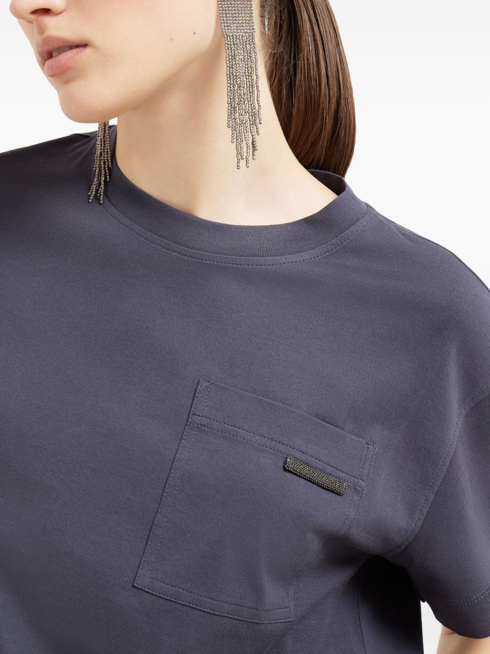 Brunello Cucinelli Women Cotton T-Shirt BRUNELLO CUCINELLI