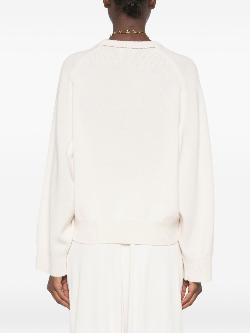 Brunello Cucinelli Women Cashmere Crewneck Sweater BRUNELLO CUCINELLI