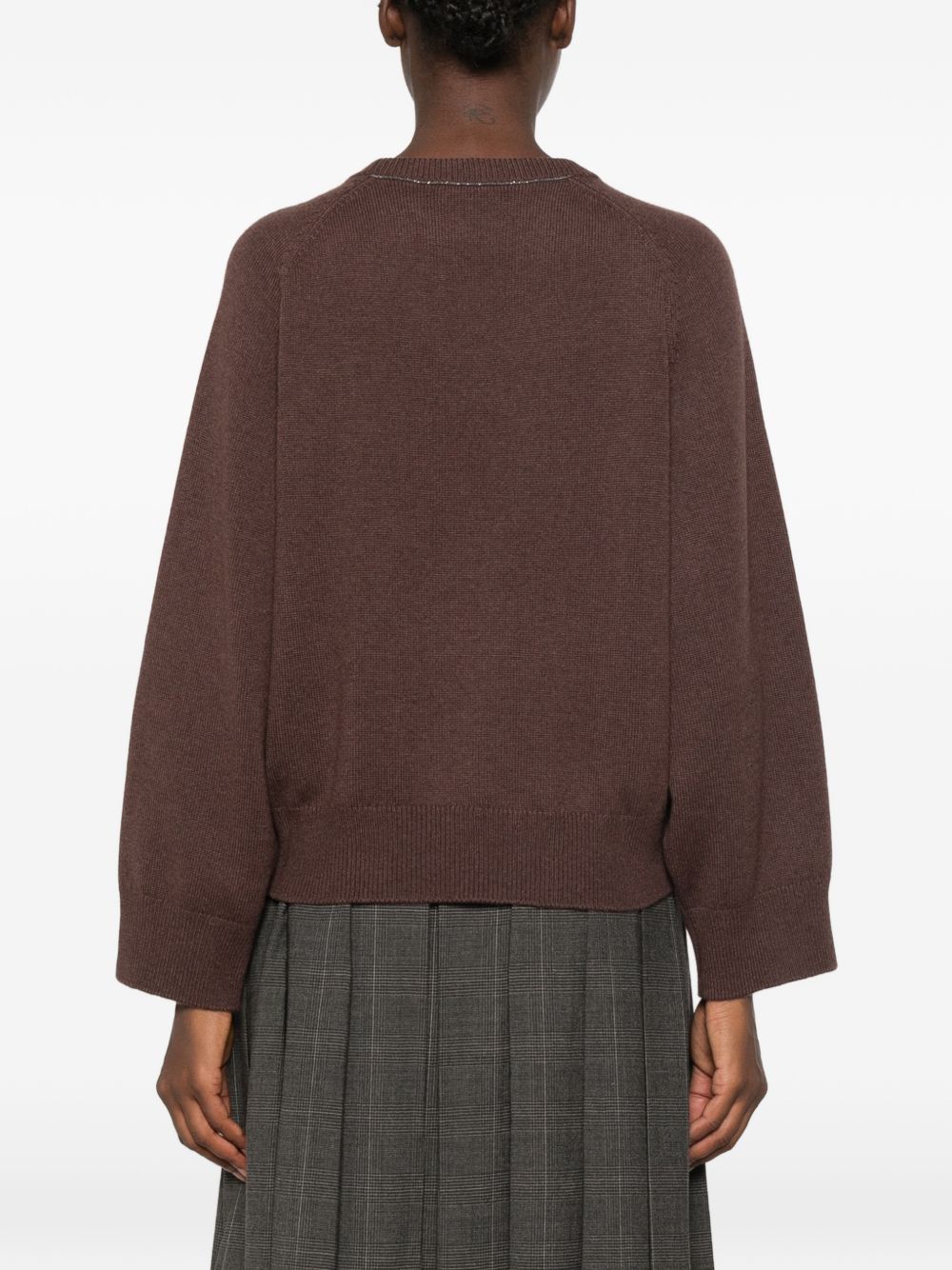 Brunello Cucinelli Women Cashmere Crewneck Sweater BRUNELLO CUCINELLI