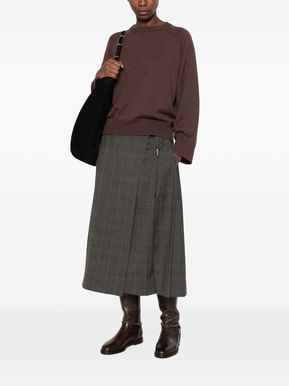 Brunello Cucinelli Women Cashmere Crewneck Sweater BRUNELLO CUCINELLI
