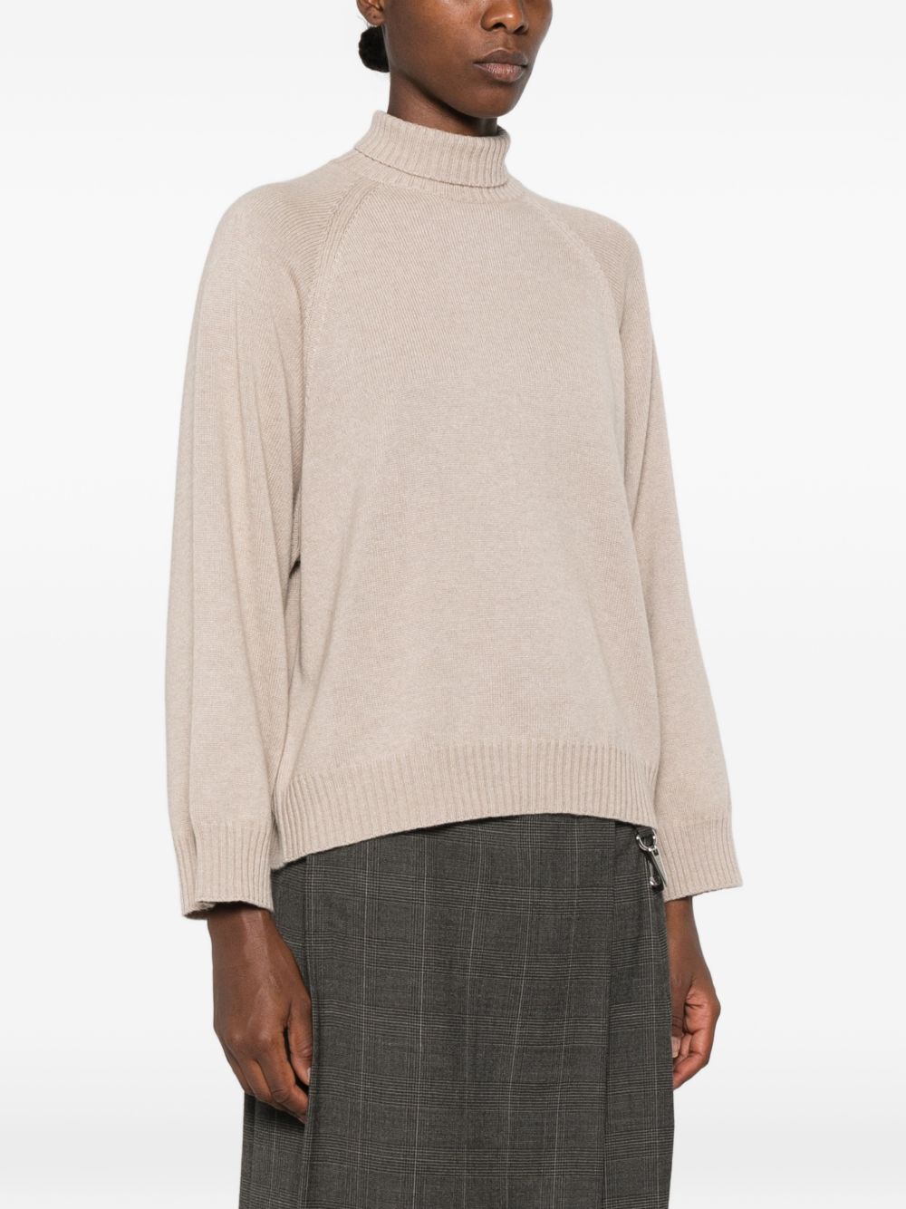 Brunello Cucinelli Women Cashmere Turtle-Neck Sweater BRUNELLO CUCINELLI