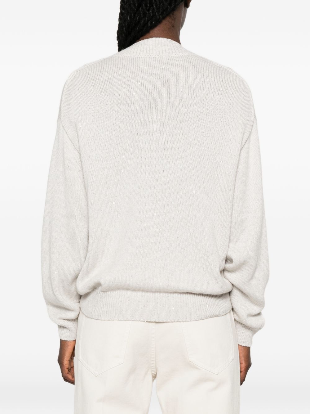 Brunello Cucinelli Women Cashmere And Silk Blend Sweater BRUNELLO CUCINELLI