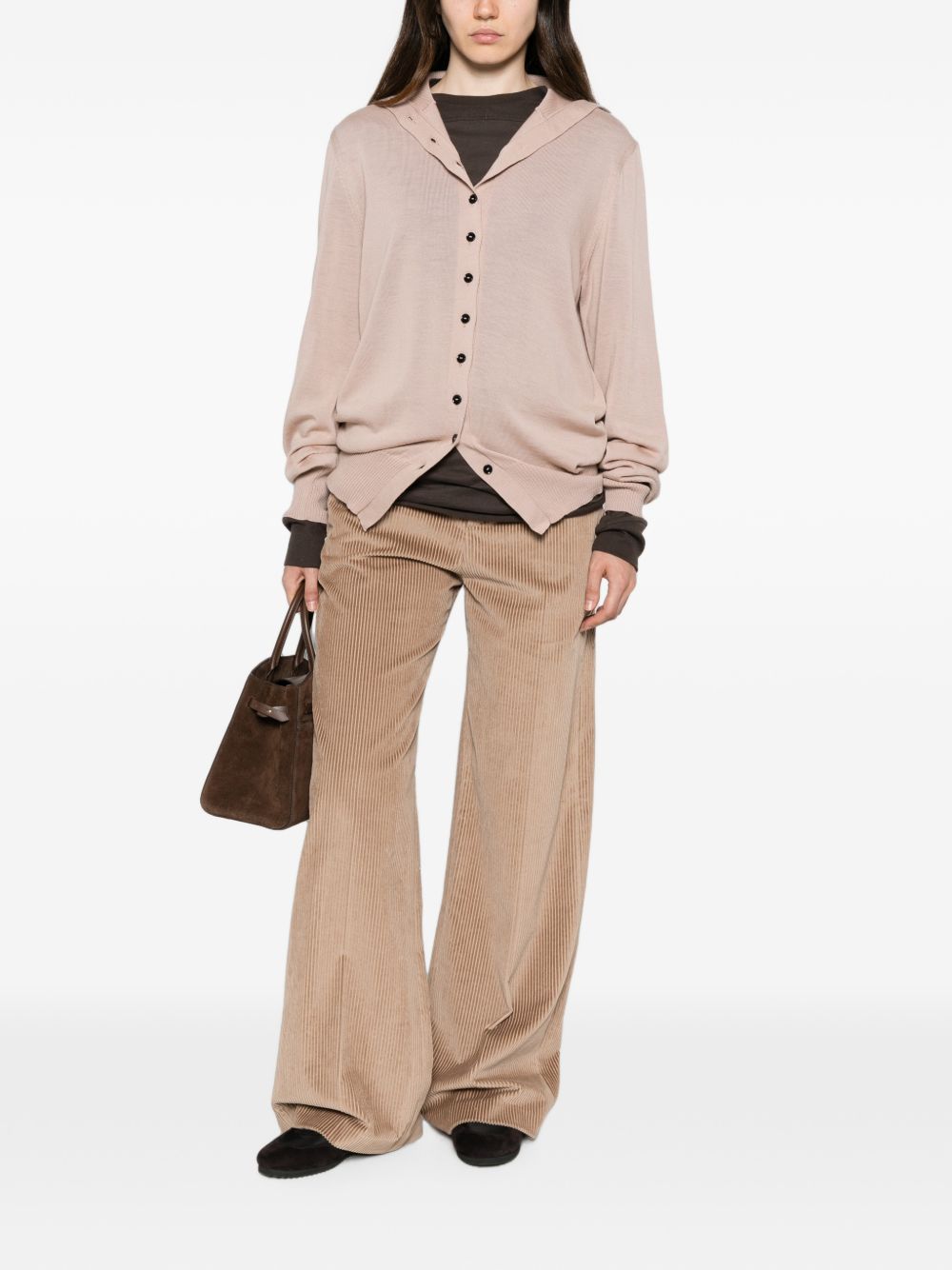 Brunello Cucinelli Women Velvet Wide-Leg Trousers BRUNELLO CUCINELLI