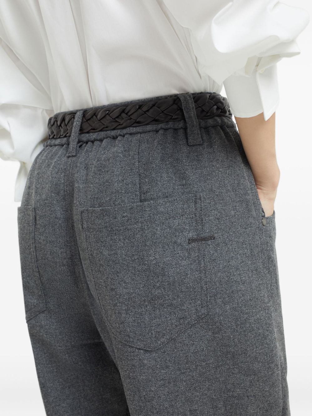 Brunello Cucinelli Women Wool Trousers BRUNELLO CUCINELLI