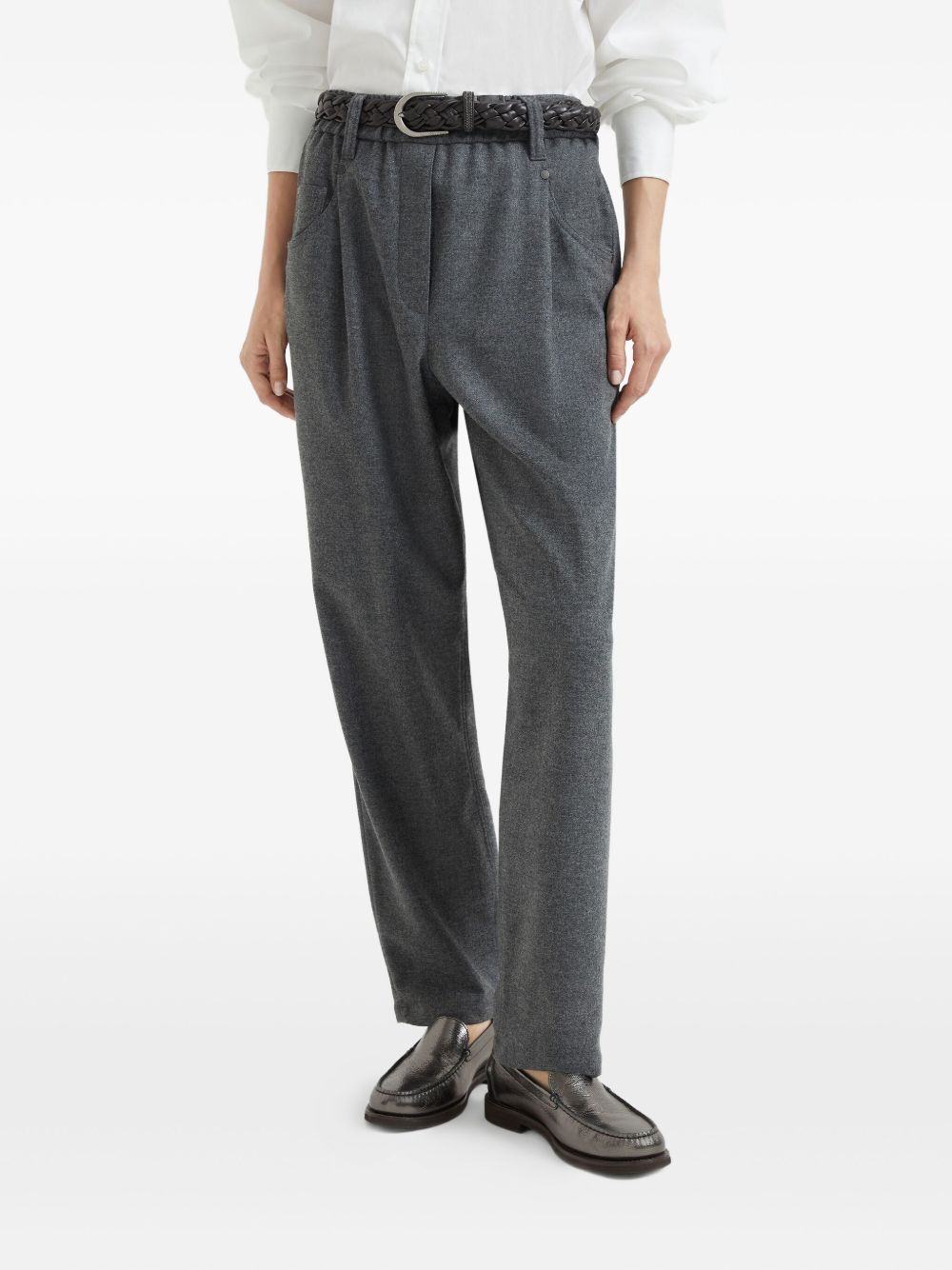 Brunello Cucinelli Women Wool Trousers BRUNELLO CUCINELLI