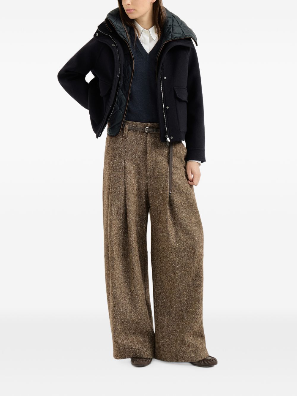 Brunello Cucinelli Women Wool And Cashmere Jacket BRUNELLO CUCINELLI