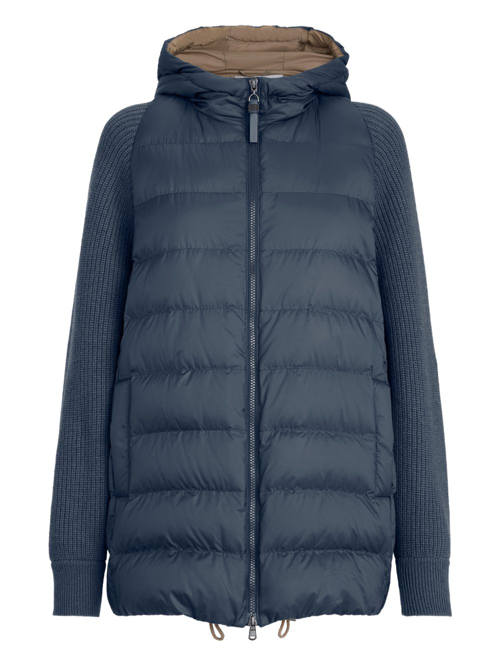 Brunello Cucinelli Women Nylon Midi Down Jacket BRUNELLO CUCINELLI