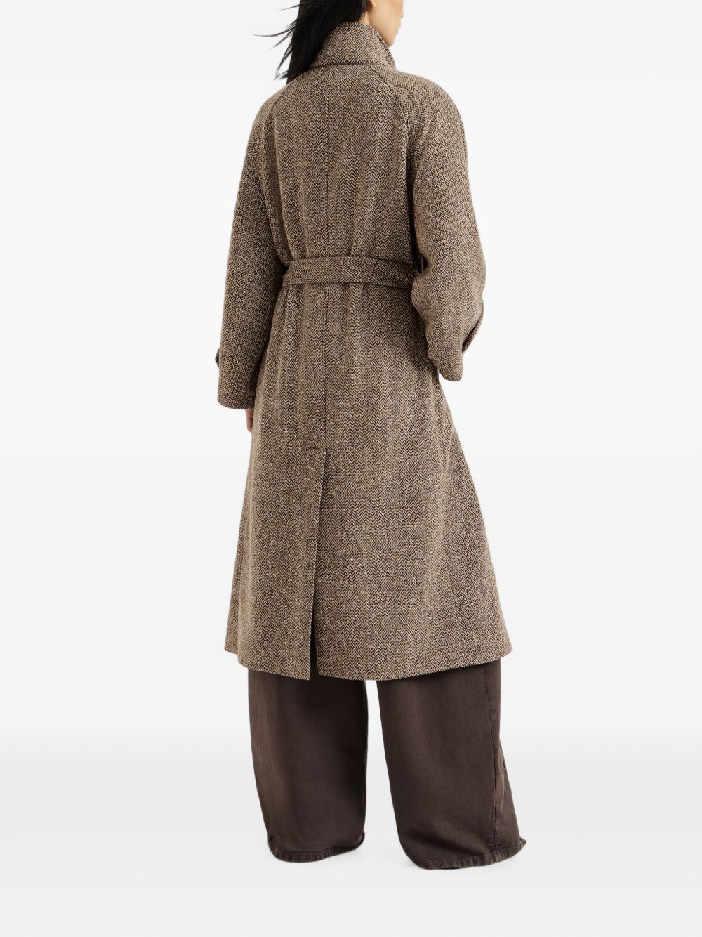 Brunello Cucinelli Women Wool Long Coat BRUNELLO CUCINELLI