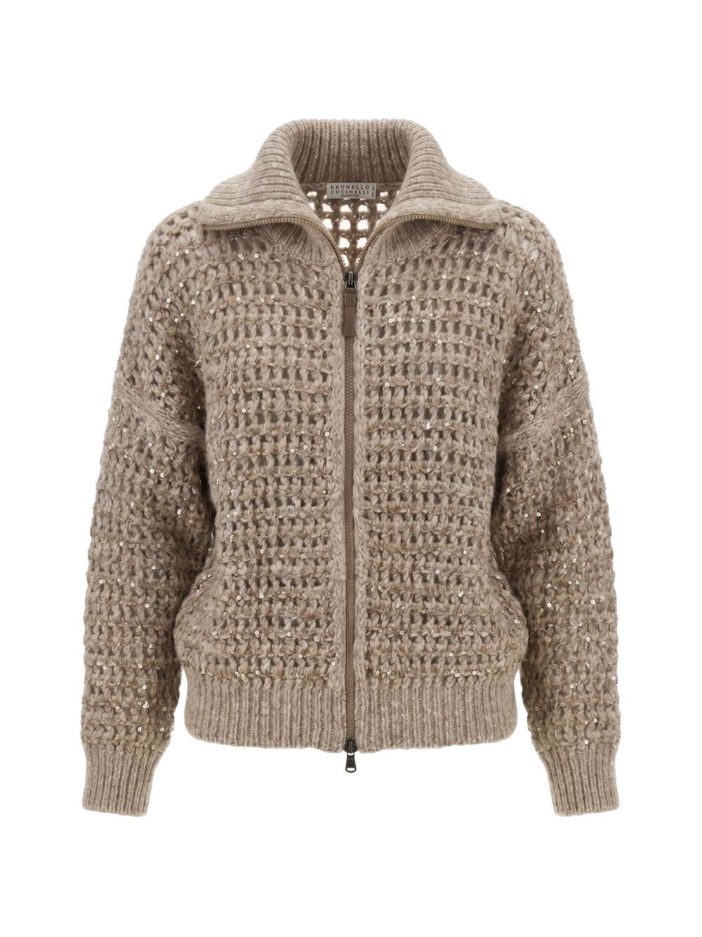 Brunello Cucinelli Women Wool And Cashmere Knit Cardigan BRUNELLO CUCINELLI