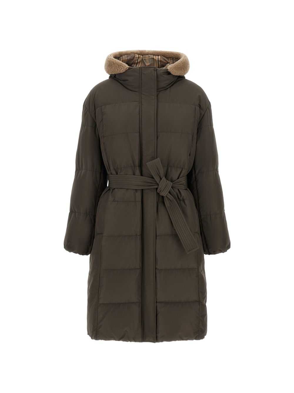 Brunello Cucinelli Women Long Down Jacket BRUNELLO CUCINELLI