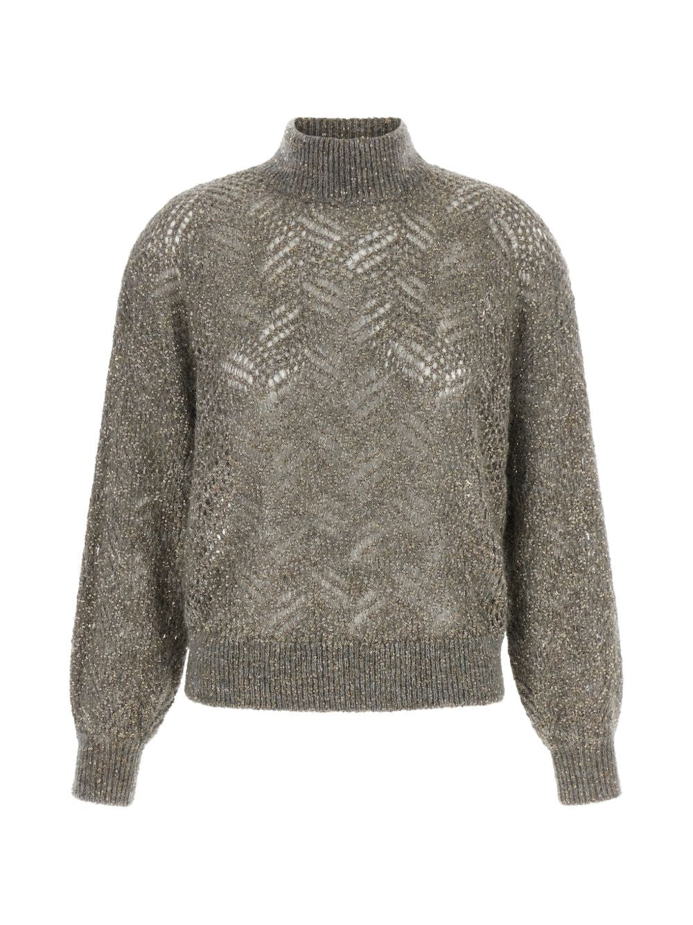 Brunello Cucinelli Women Wool Turtle-Neck Jumper BRUNELLO CUCINELLI