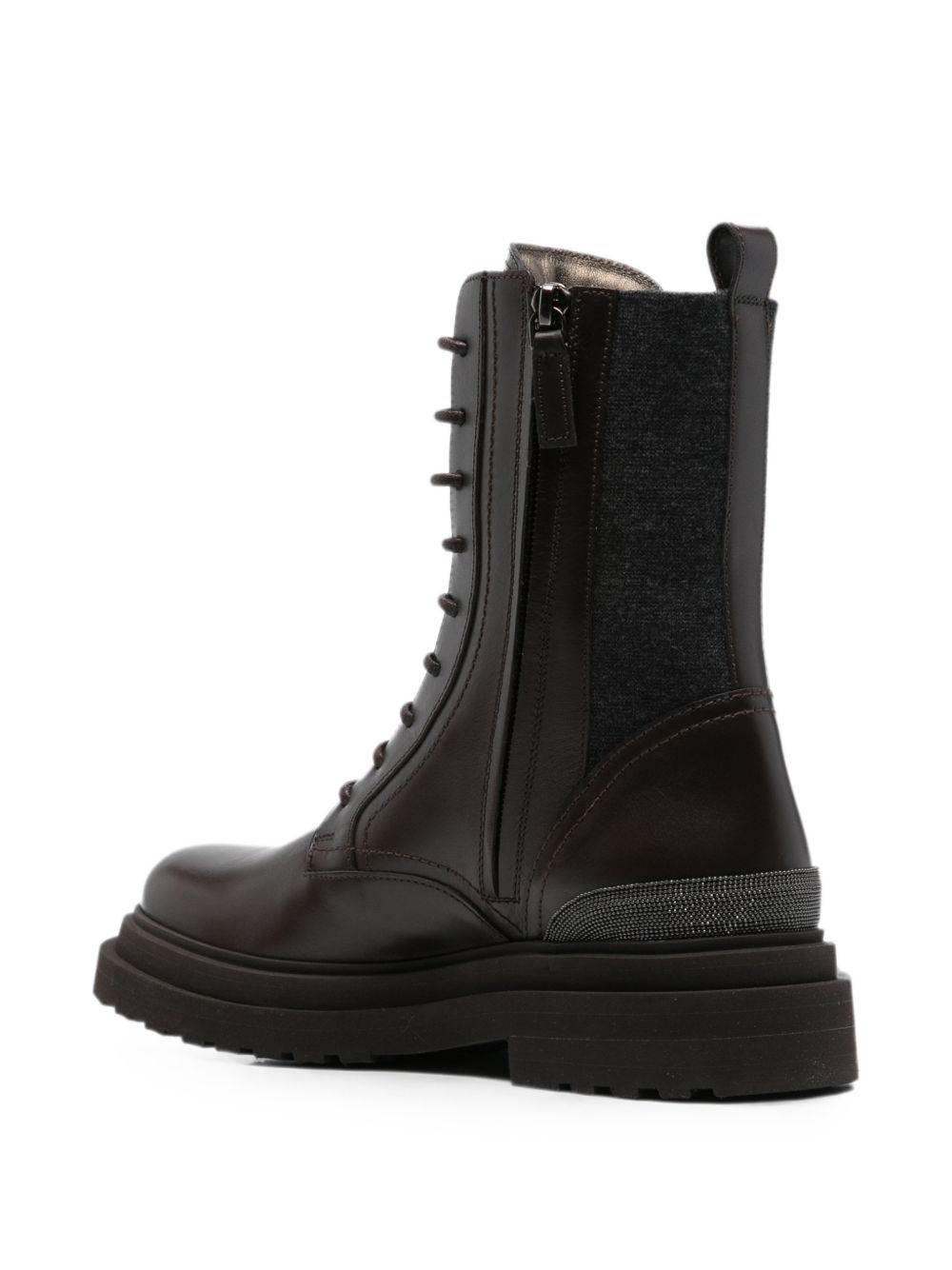 Brunello Cucinelli Women Leather Boots BRUNELLO CUCINELLI