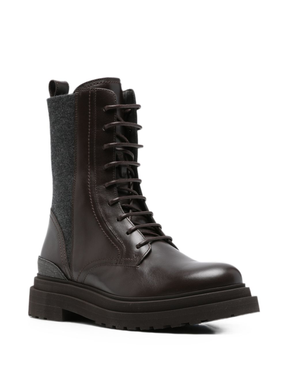 Brunello Cucinelli Women Leather Boots BRUNELLO CUCINELLI