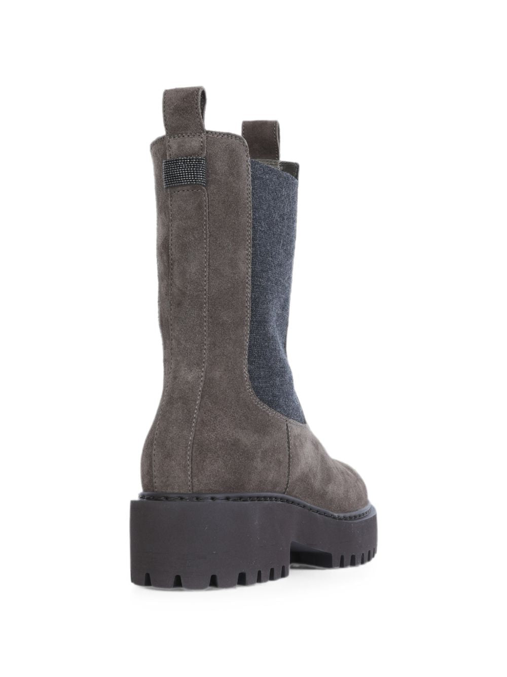 Brunello Cucinelli Women Suede Leather Ankle Boots