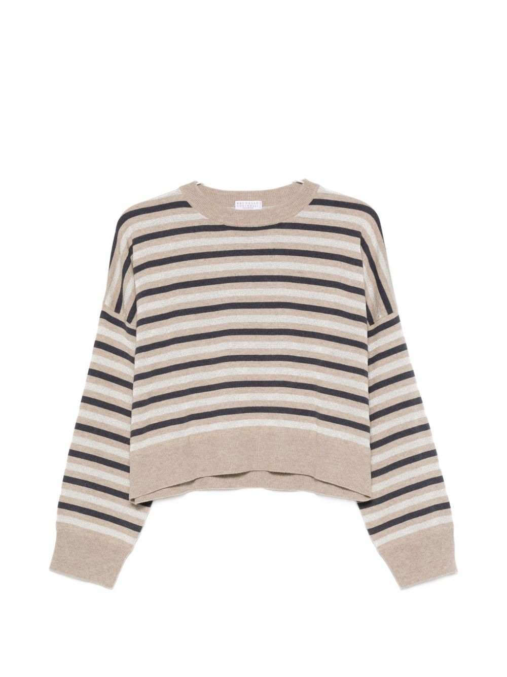 Brunello Cucinelli Women Striped Cashmere Sweater BRUNELLO CUCINELLI