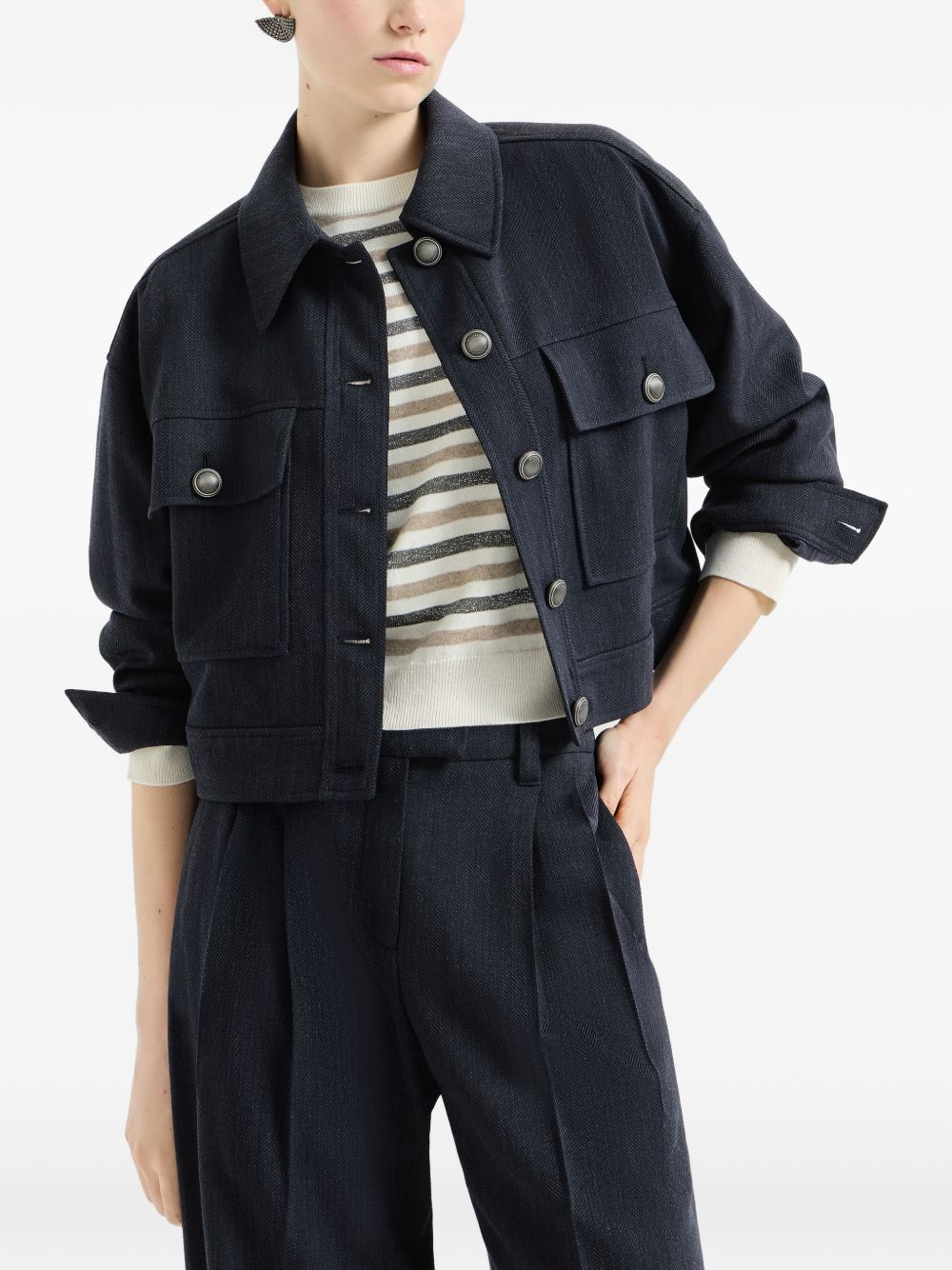 Brunello Cucinelli Women Wool Jacket BRUNELLO CUCINELLI