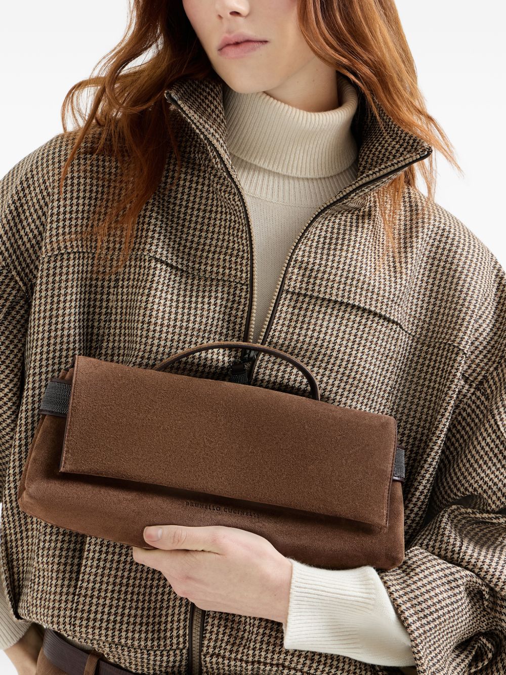 Brunello Cucinelli Women Leather Clutch BRUNELLO CUCINELLI