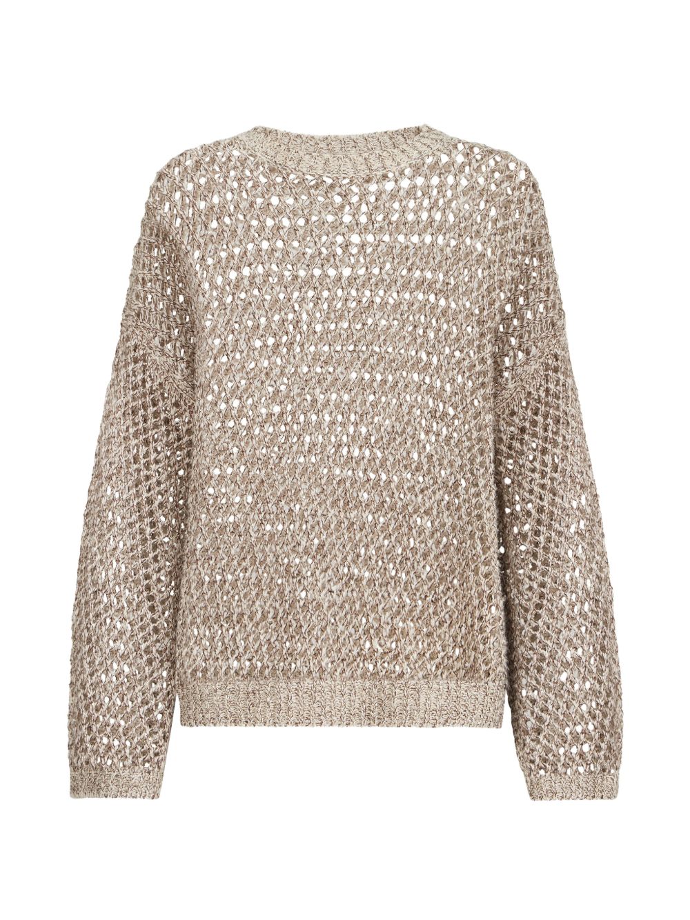 Brunello Cucinelli Women Wool And Silk Crewneck Sweater BRUNELLO CUCINELLI