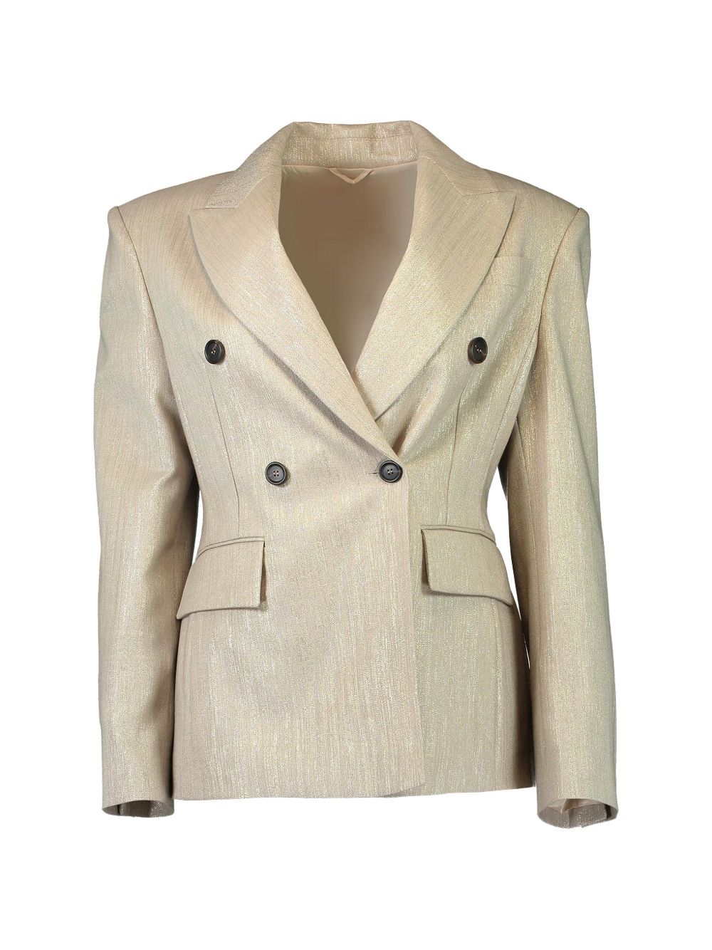 Brunello Cucinelli Women Wool Blend Double-Breasted Jacket BRUNELLO CUCINELLI