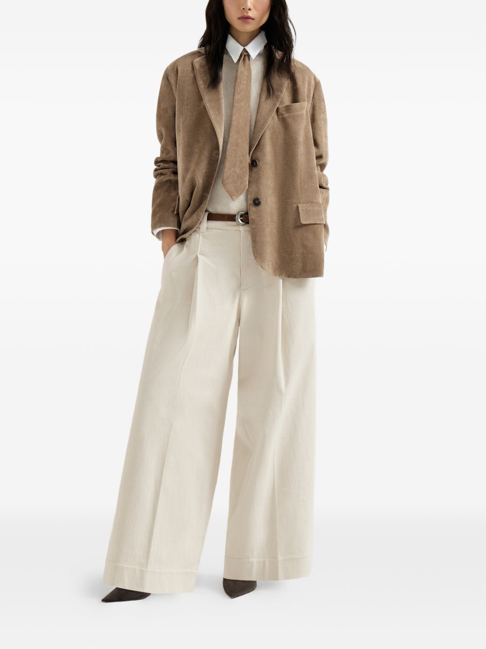 Brunello Cucinelli Women Single-Breasted Jacket BRUNELLO CUCINELLI