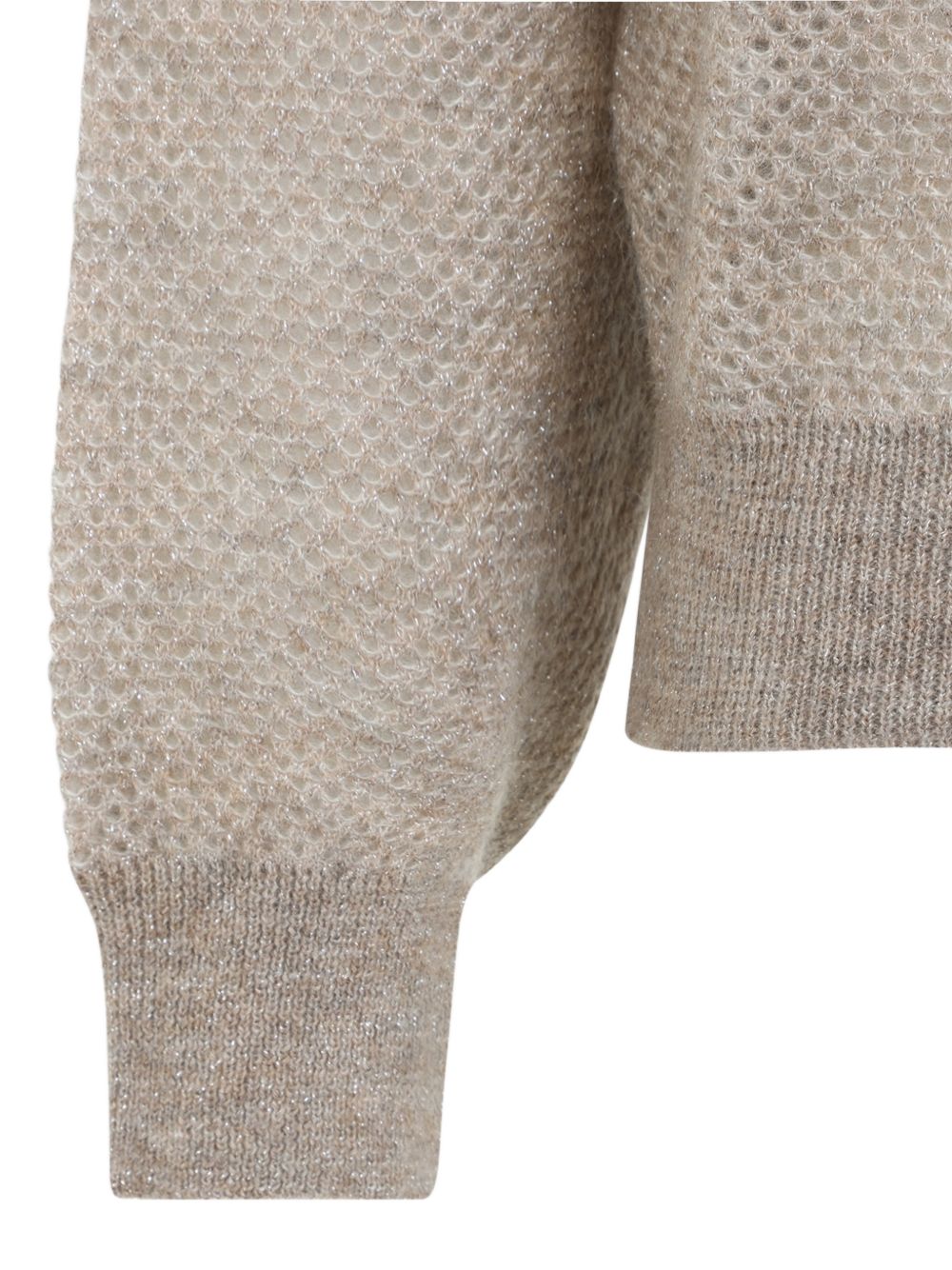 Brunello Cucinelli Women Wool Blend Crenweck Sweater
