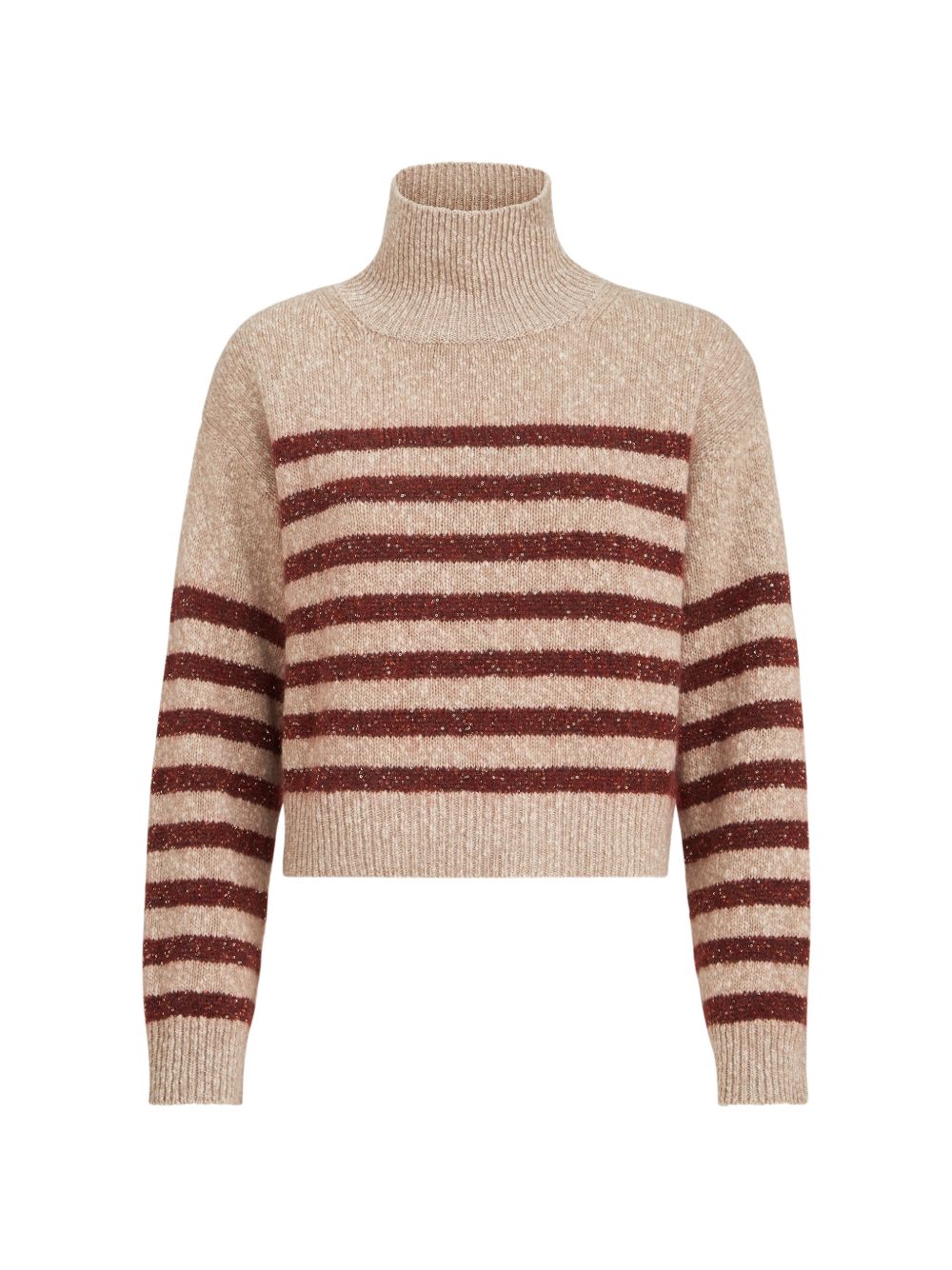 Brunello Cucinelli Women Wool And Cashemre Turtleneck Jumper BRUNELLO CUCINELLI