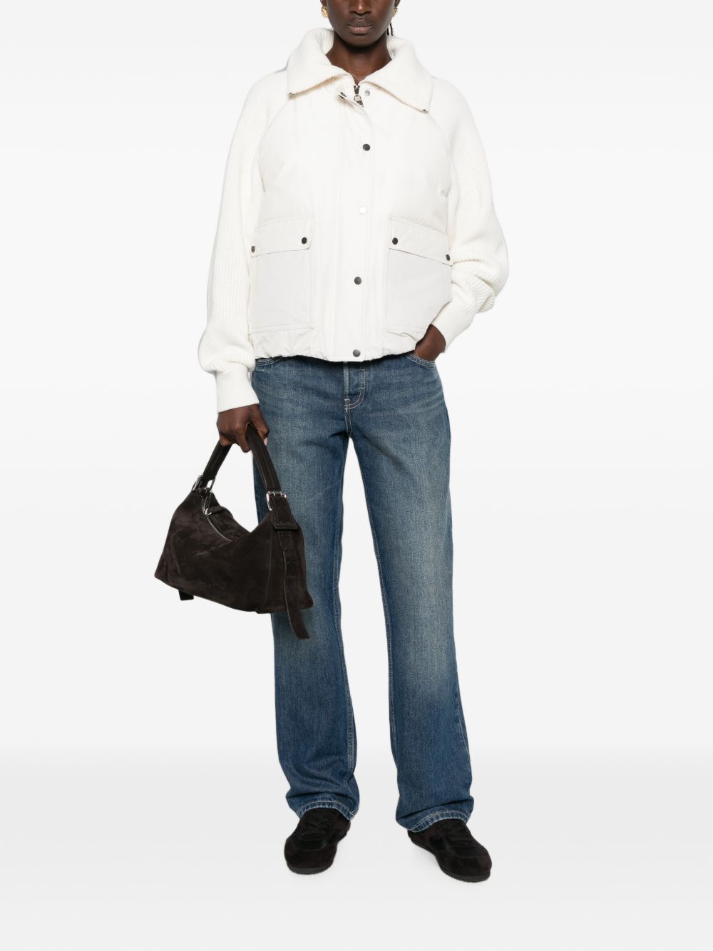 Brunello Cucinelli Women Short Down Jacket BRUNELLO CUCINELLI