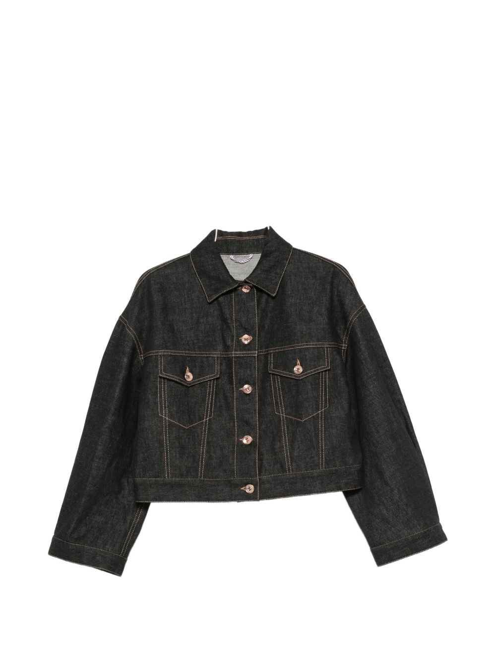 Brunello Cucinelli Women Denim Cotton Jacket BRUNELLO CUCINELLI