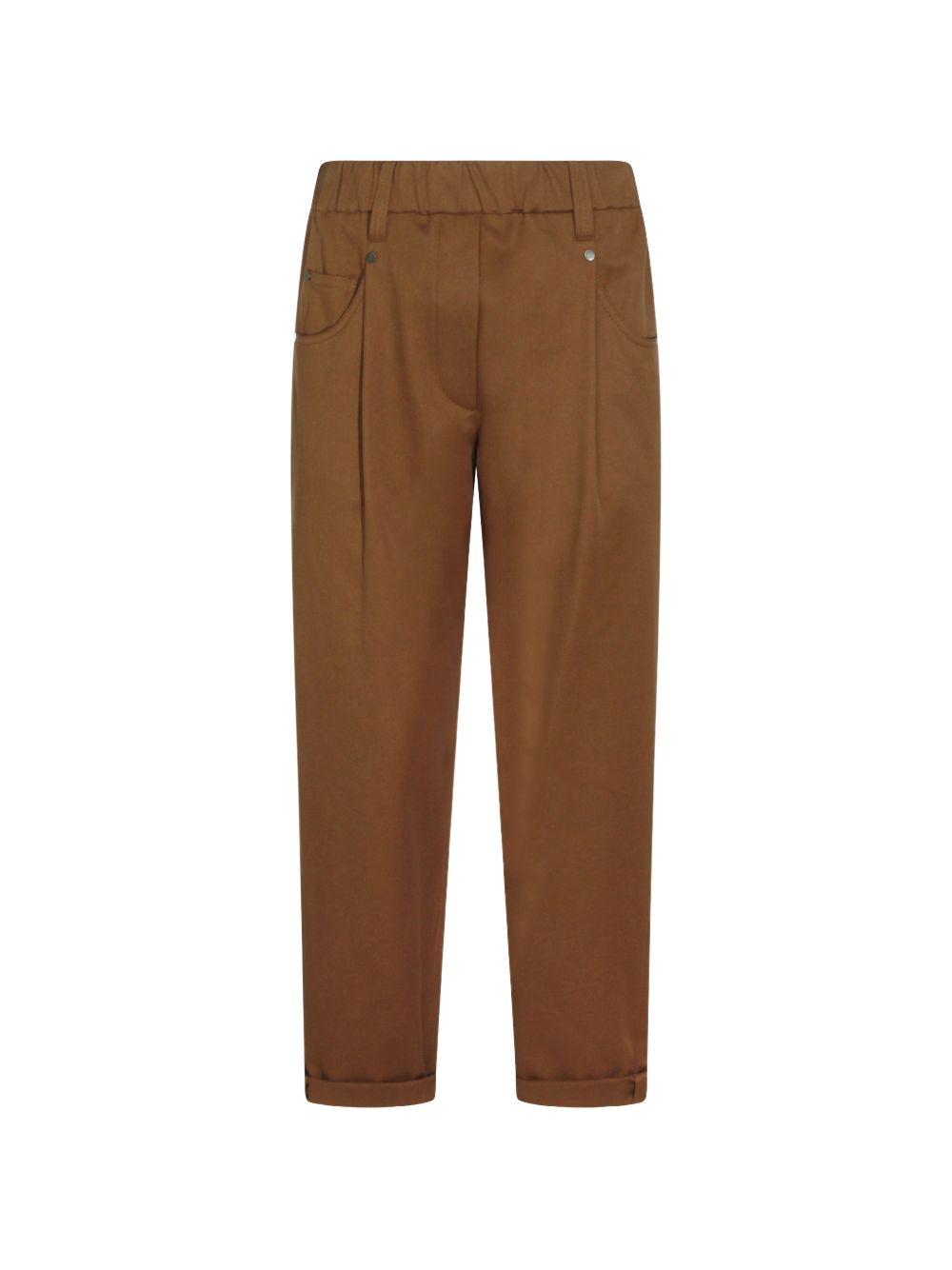 Brunello Cucinelli Women Cotton Trousers BRUNELLO CUCINELLI