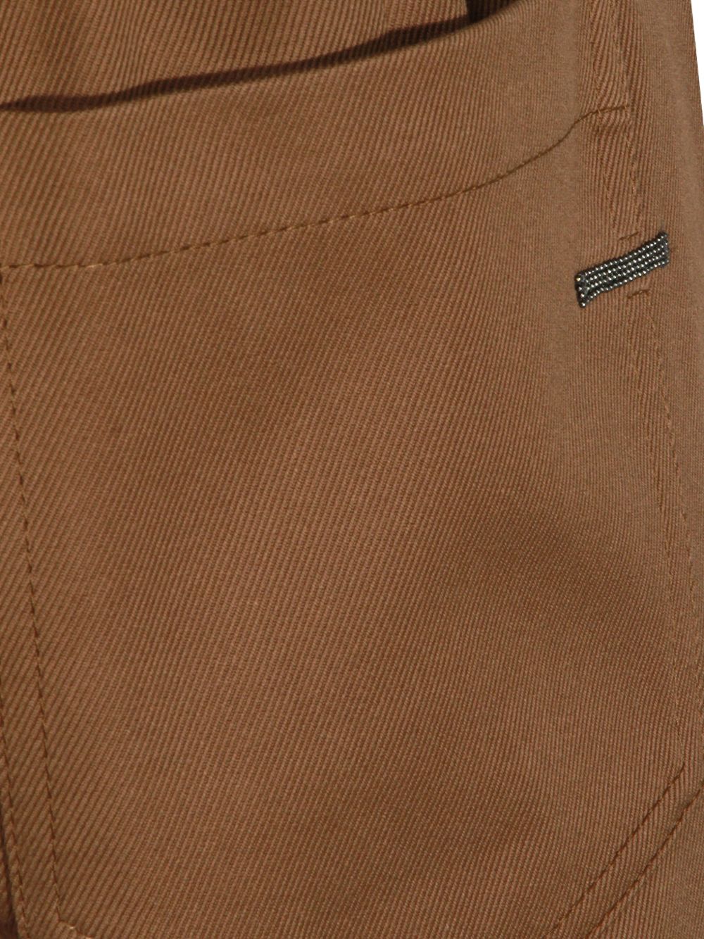 Brunello Cucinelli Women Cotton Trousers BRUNELLO CUCINELLI