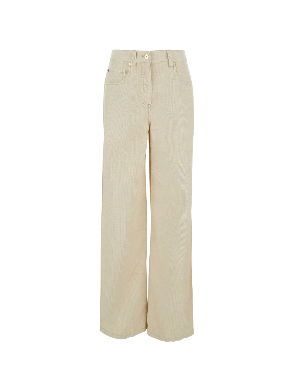 Brunello Cucinelli Women Velvet Flared-Leg Trousers BRUNELLO CUCINELLI