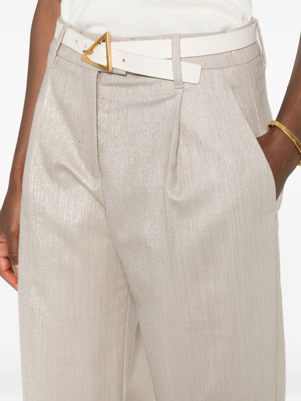 Brunello Cucinelli Women Wool Blend Trousers BRUNELLO CUCINELLI