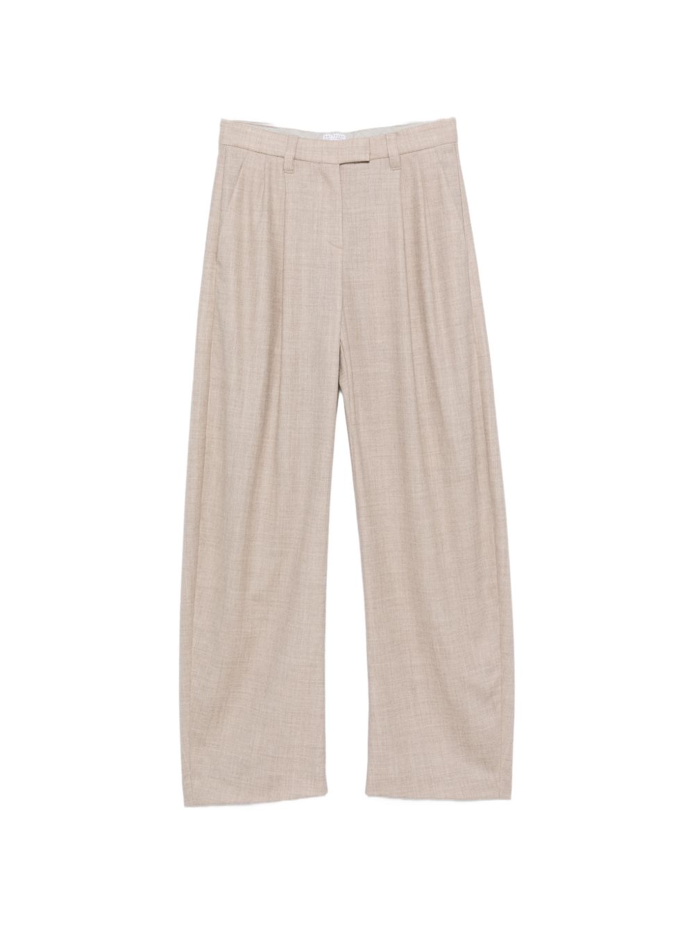 Brunello Cucinelli Women Wool Wide-Leg Trousers BRUNELLO CUCINELLI
