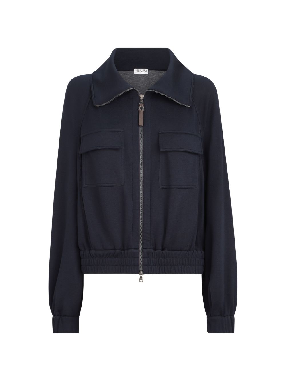 Brunello Cucinelli Women Cotton And Silk Sweatshirt BRUNELLO CUCINELLI