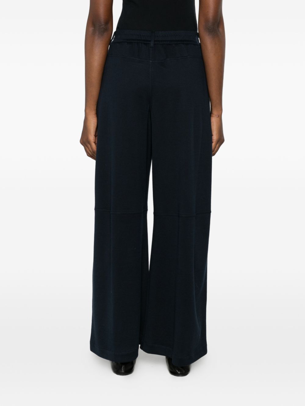 Brunello Cucinelli Women Cotton And Silk Blend Trousers BRUNELLO CUCINELLI