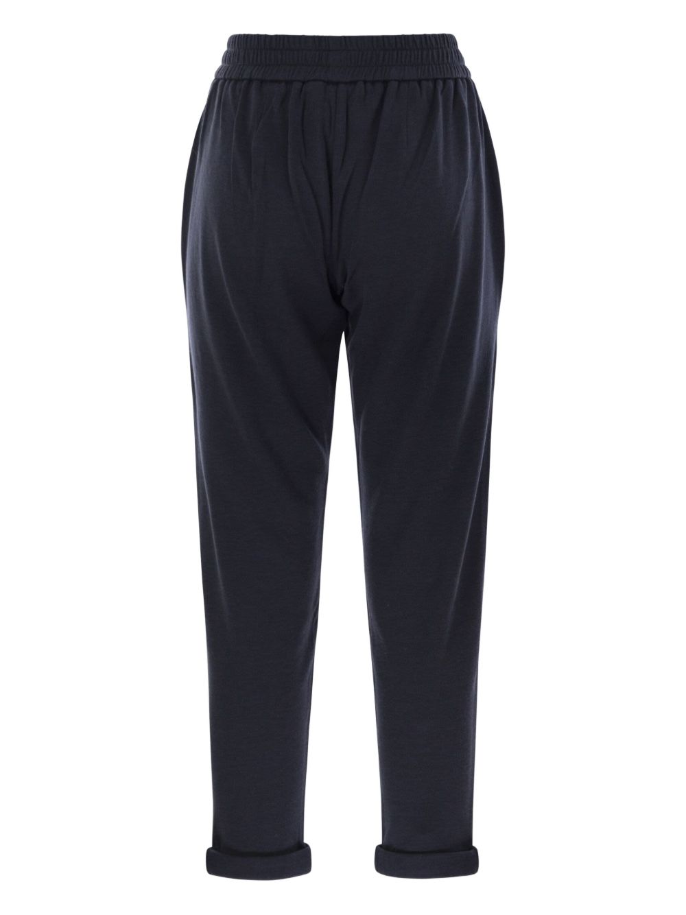 Brunello Cucinelli Women Cotton And Silk Trousers BRUNELLO CUCINELLI