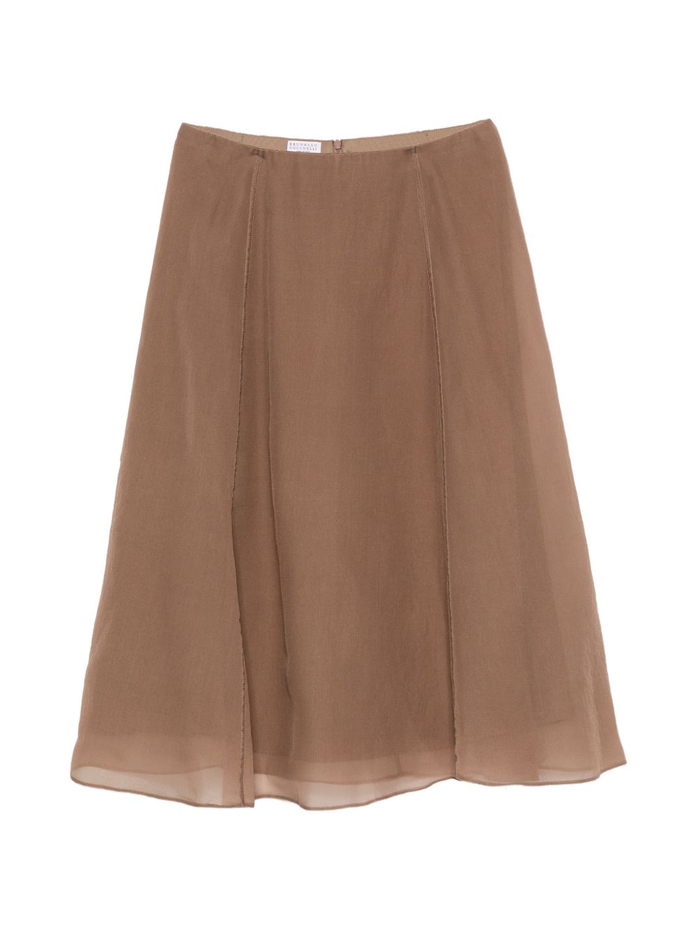 Brunello Cucinelli Women Silk Midi Skirt BRUNELLO CUCINELLI