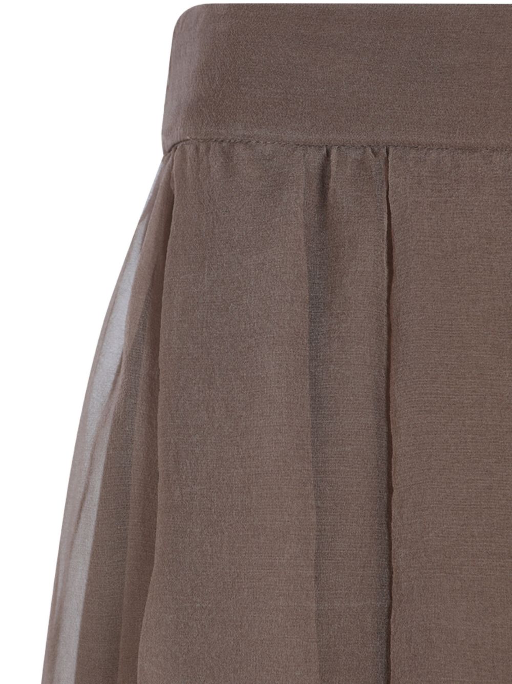 Brunello Cucinelli Women Silk Midi Skirt BRUNELLO CUCINELLI