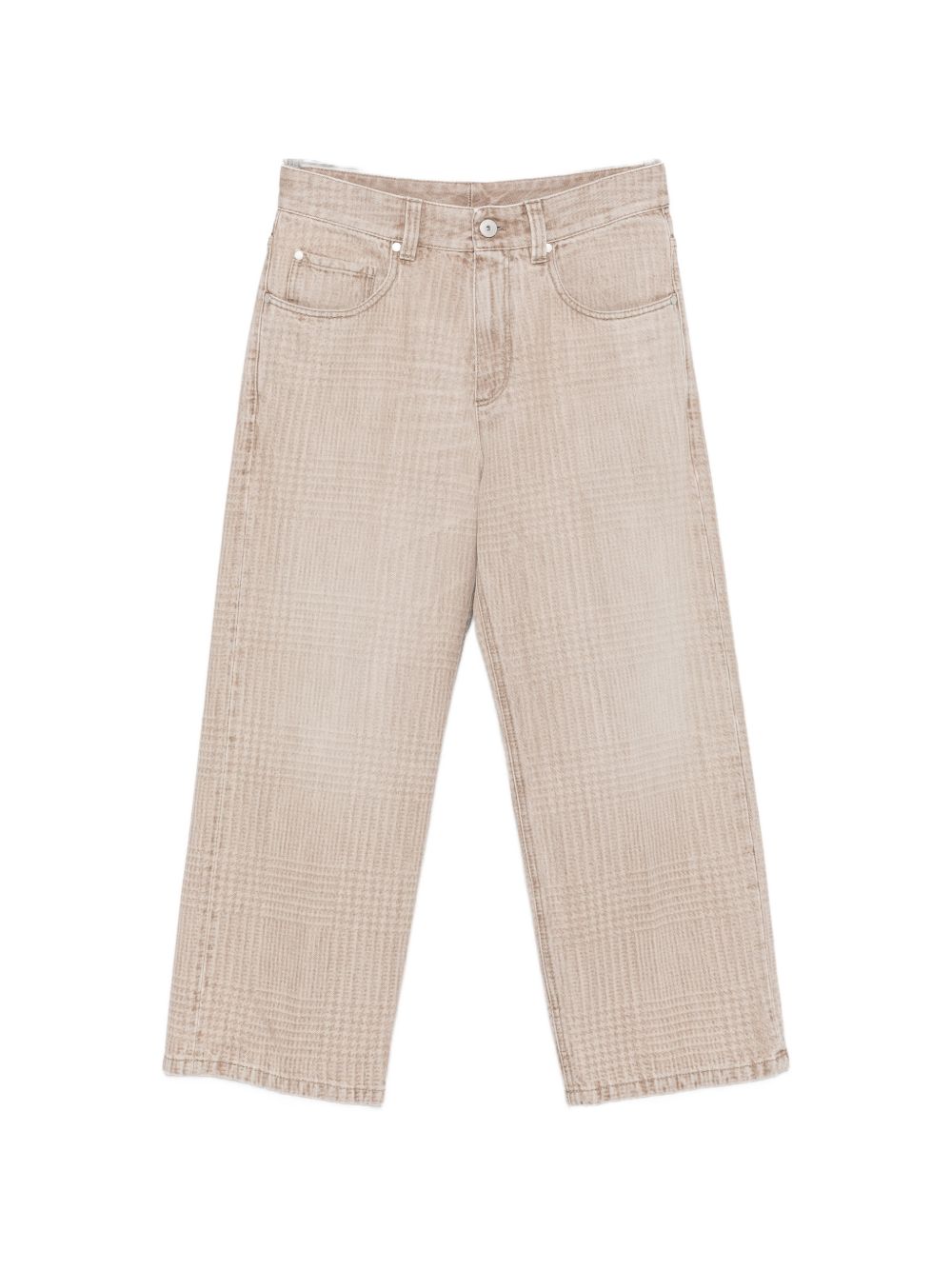 Brunello Cucinelli Women Cropped Denim Jeans BRUNELLO CUCINELLI