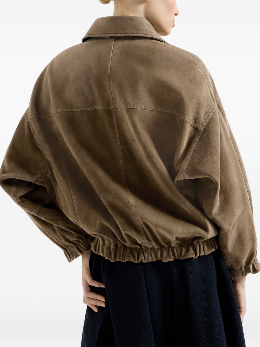 Brunello Cucinelli Women Leather Jacket BRUNELLO CUCINELLI