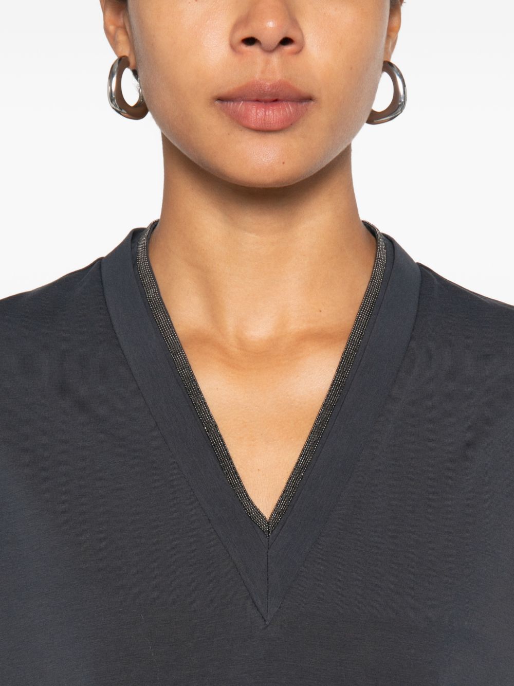 Brunello Cucinelli Women Cotton T-Shirt BRUNELLO CUCINELLI