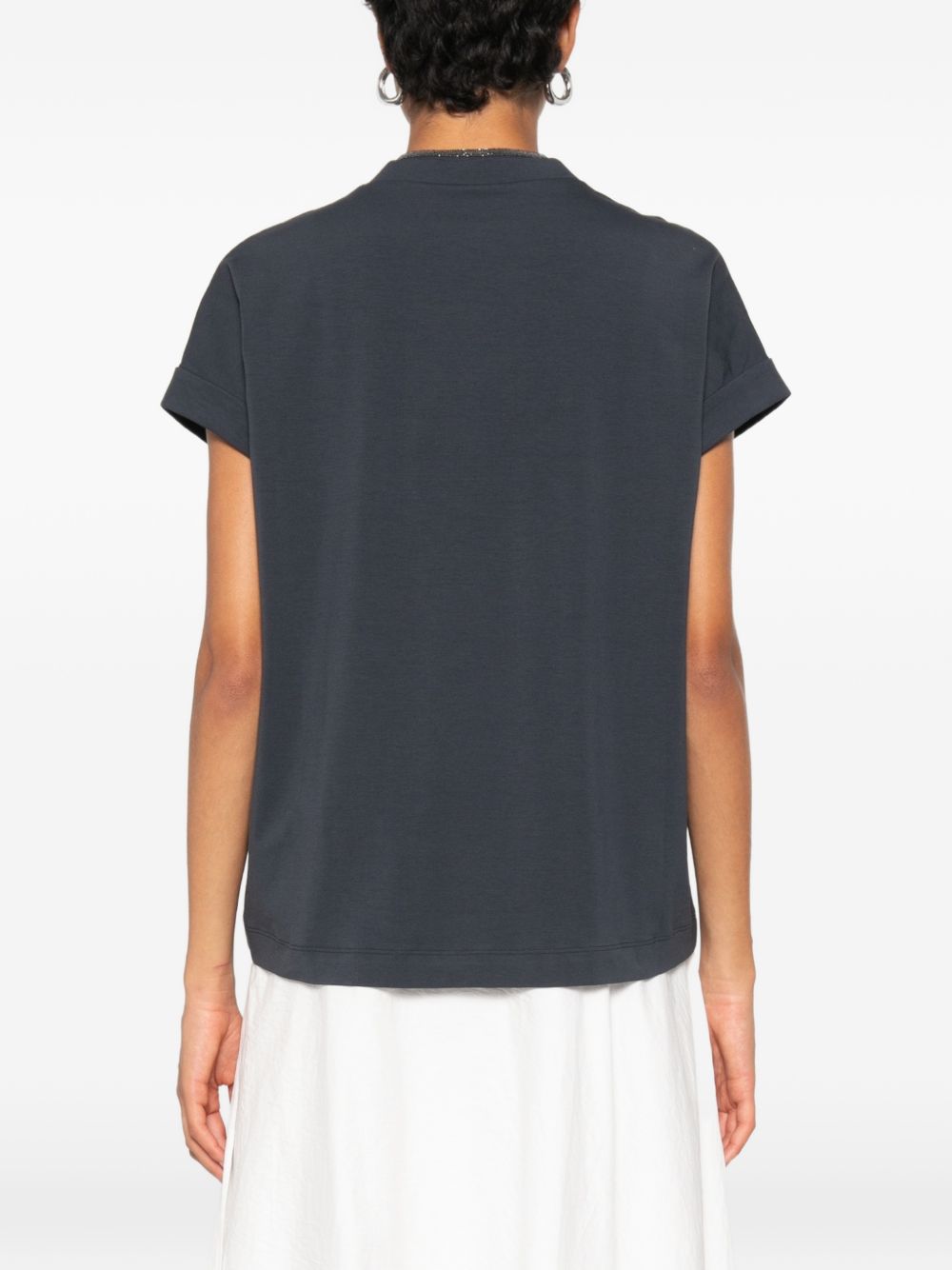 Brunello Cucinelli Women Cotton T-Shirt BRUNELLO CUCINELLI